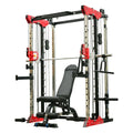 PINJIAN Comprehensive Training Weight Racks for Gym Weight Lifting Pull up Barbell Training Smith Machine Home Gym
