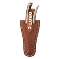 Fold Knife Scabbard Tool Flashlight Belt Loop Case Holder Leather Sheath Pocket Hunt Camp Outdoor Carry Tool Bag Equipment