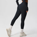 Nylon Spandex Butt Lift Yoga Leggings with Elastic Waist Closure Print Pattern Fitness Sport Tummy Control Yoga Pants