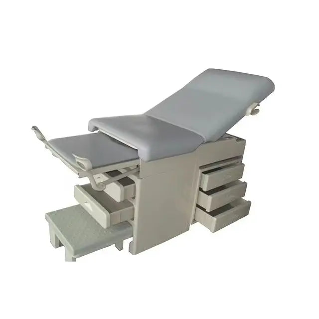 Gynecology Exam Table with Pelvic Tilt and Drawer Obstetrics Examination Couch Operation Bed Treatment Table