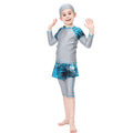 Spot Wholesale First-class Quality Swimsuit Islamic Women 3pcs Set With Hijab Cap Modest Burkinis Muslim Swimwear