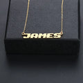 Smooth English Letter Jewelry Trendy and Personalized Collarbone Chain Fashionable and Textured Necklace