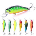 New Color Factory Sell 8.5cm/8.9g Print Plastic Hard Fishing Heavy Sinking Minnow Lure Japanese Lure