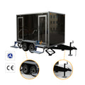 Custom Off Road Camper Trailer Luxury RV Motor Home Caravans Australian Standard Travel Trailers With Bathroom for Sale