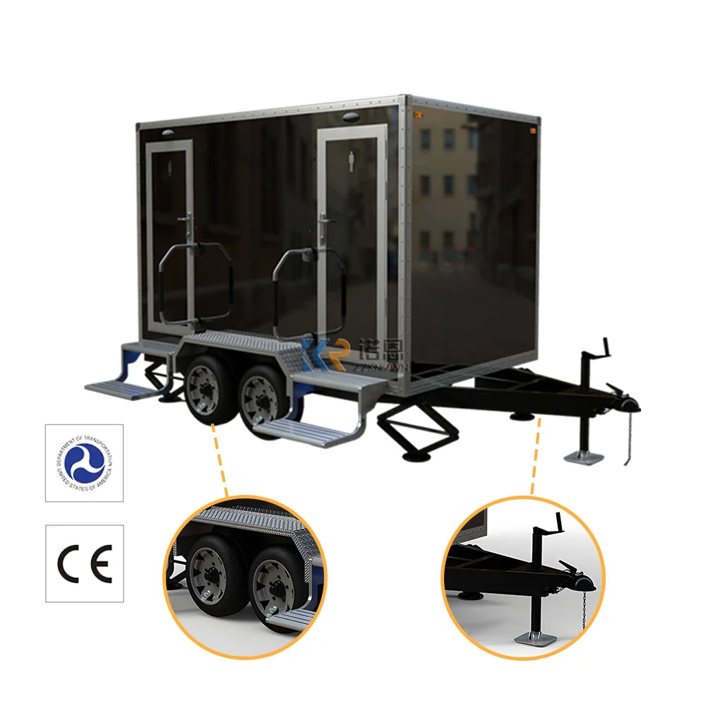 Custom Off Road Camper Trailer Luxury RV Motor Home Caravans Australian Standard Travel Trailers With Bathroom for Sale