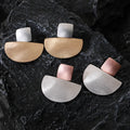 TongLing European Fashion Exaggerated Geometric Earring Vintage Drop Earring for Daily Life
