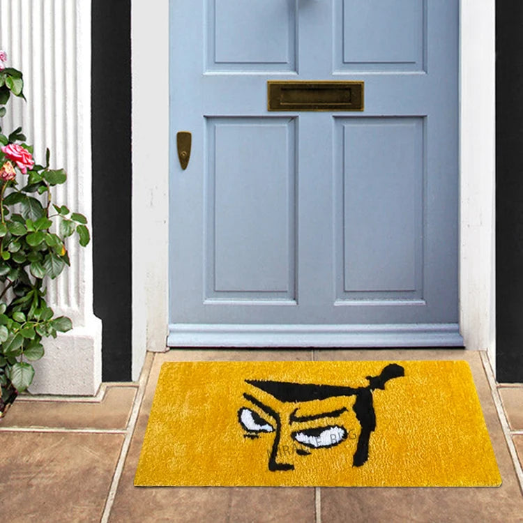 Custom Personalized Rug with Logo Photo Text Non-Slip Tufted on Demand Rug for Home Living Room Bedroom