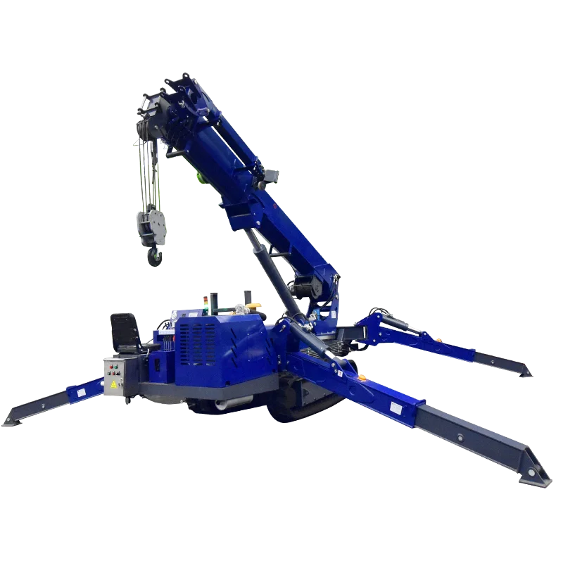 Customized Hot Sale CE Approved Robust Crawler Crane Telescoping Arm Tracks Spider Crane