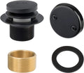 Matte Black Modern Design Bath Drain Trim Kit Tip-Toe Tub Drain Replacement Easy Installation 3-Year Warranty Bathroom Drainware