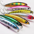 New 3.5g/5.5g/8.5g/13g Sinking ABS Hard Plastic Pencil Lure for Salmon Fishing Salt Water Fishing Bait for River Lake Stream