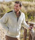 Winter Warm Knitwear with Fleece Lining and Custom Color Options Ottoknit Cardigan