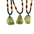 MECYLIFE Irregular Artificial Stone Necklace Moldavite Necklace