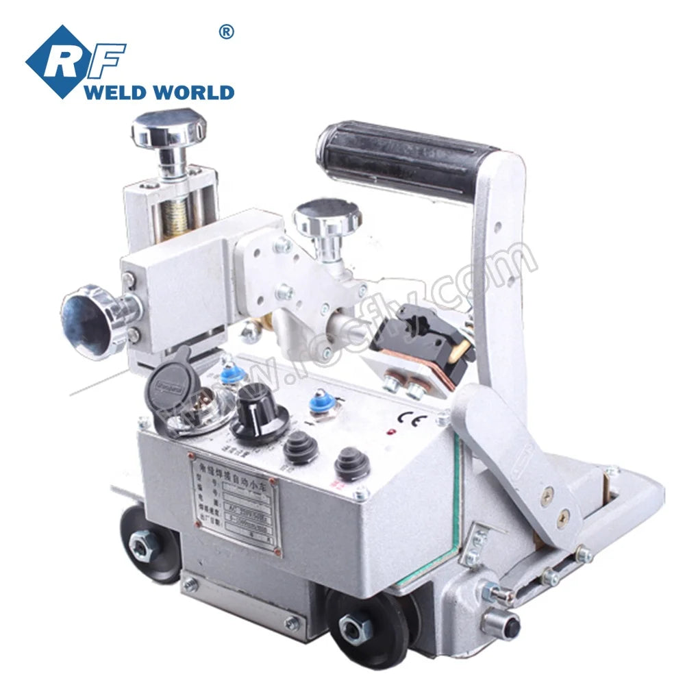 HK-6A-D Hot Selling Solder Machine Flat Rail Welding Carriage 150-1500mm/min Speed Iron Wheel Four-Wheel Drive ISO/CE Certified