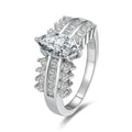 POLIVA 925 Wholesale Sterling Silver CZ Stone Diamond Shine Wedding Bands Wholesale Price Silver Ring