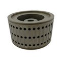124X70X18mm Stahl Machine 3 Row Hole Suction Wheel Stahl Folding Spare Parts