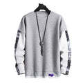 Men's Casual Loose Spring Sweater Waffle Pattern Plus Size ODM Supply