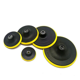 4 Inch M10 M14 M16 5/8-11 Plastic Foam Hook and Loop Polishing Backer Pad Plate Backing Pads