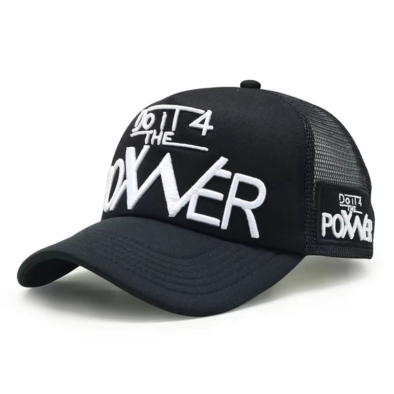 Custom Fashion Street Wear Gorras Side Label Embroidery logo Hip Hop Sports Trucker Cap Hat