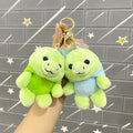 Cute Cartoon Mini 11cm Soft Small Gift Sea Animal Charm Toy Dinosaur Pullover Little Turtle Plush Pendant Doll Keychain