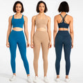 Adding to Your Basket Premium Quality Custom logo Women Workout Sets Fitness Clothing16colors Two Piece Workout Set