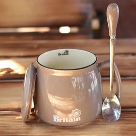 Round Mug Ceramic Coffer Cups Japanese Style Restaurant Sublimation Mug Water Cup