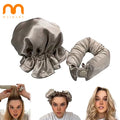 Tiktok Hot Sale Sleep Soft Satin Heatless Curling Rod Headband Bons Curling Stick Big Wave Sleep Lazy Curler Hair Roller Set