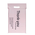 Wholesale Ecommerce Poly Pink Mailers Express Courier Bag Thank You Envelope Mailing Shipping Package Bags With Handle