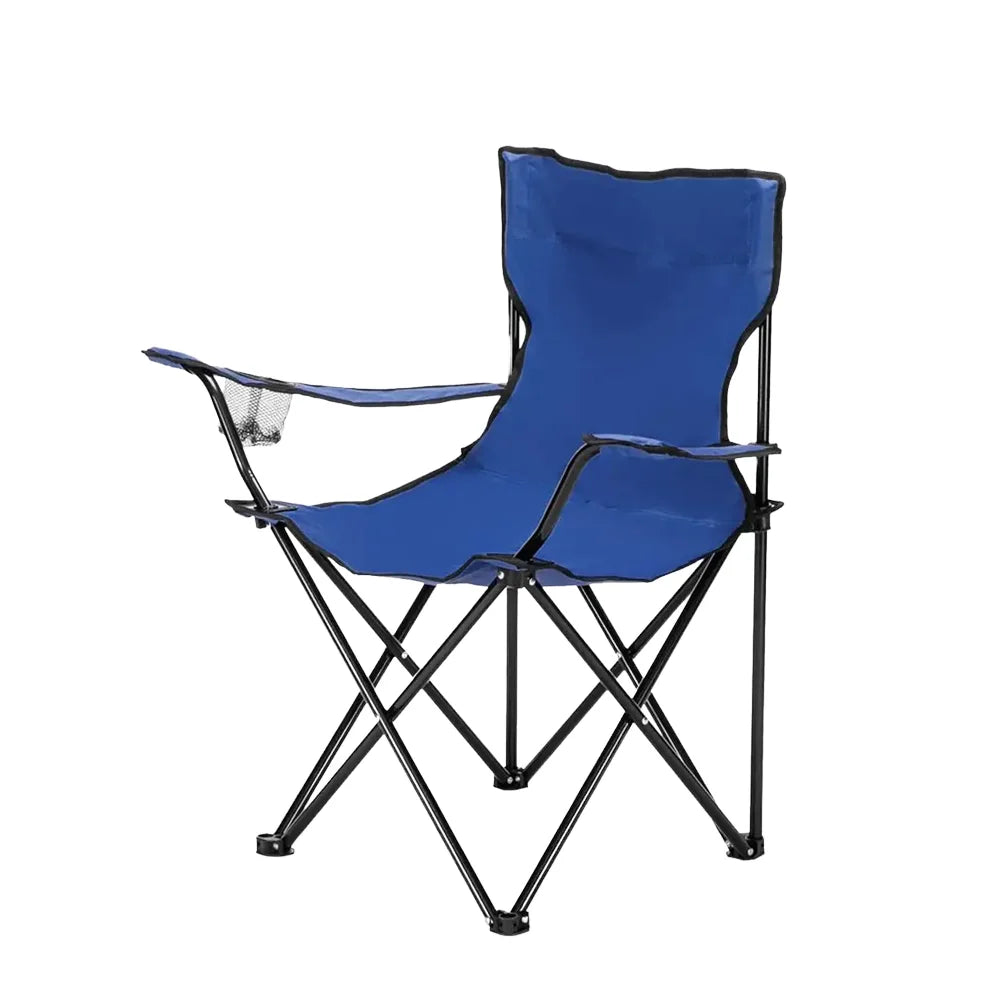 Woqi High Quality Lightweight Recliner Modern Folding Iron Chair for Beach & Camping Ultralight Metal Design