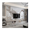 Factory Price Waterproof Easy to Clean 1220*2440*3MM Pvc 3D Uv Marble Wall Panel Sheet for Living Room