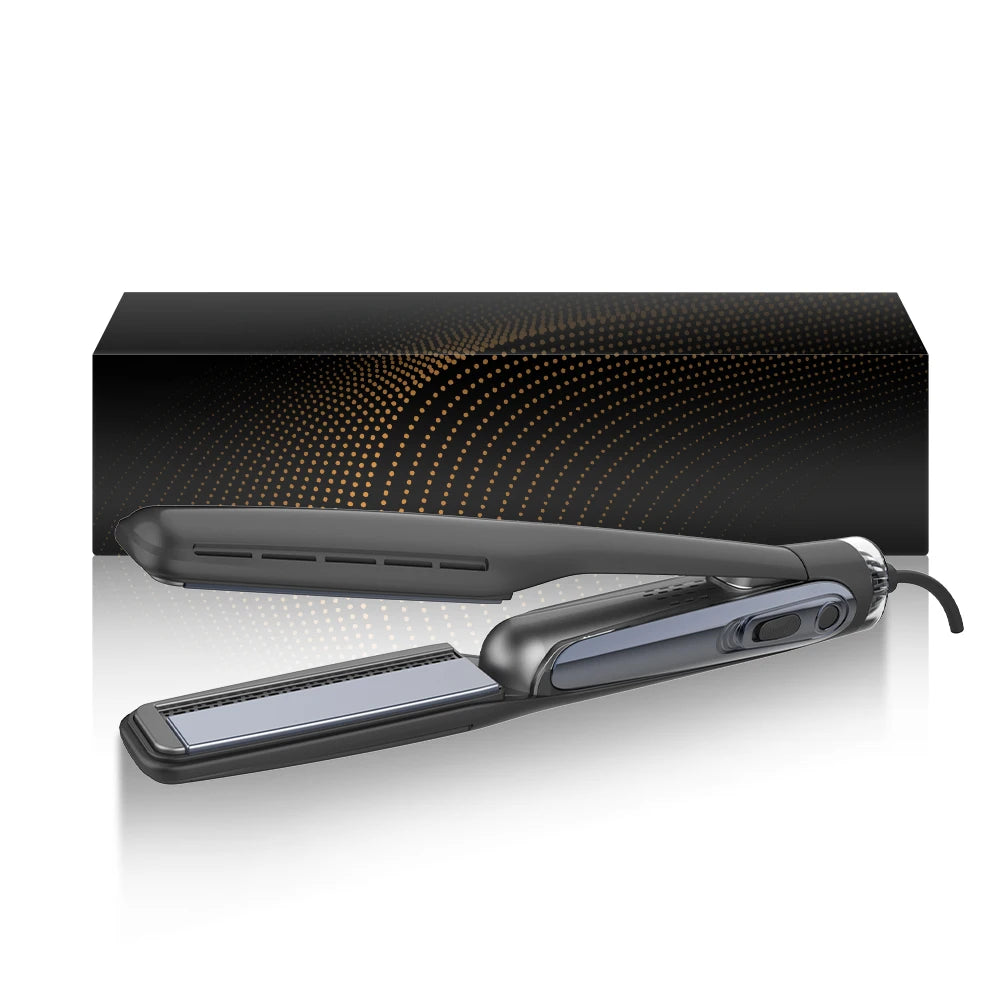 Mesky New Style Hot Air Styler Wet  to Dry Straightening Hair Straightener with Air