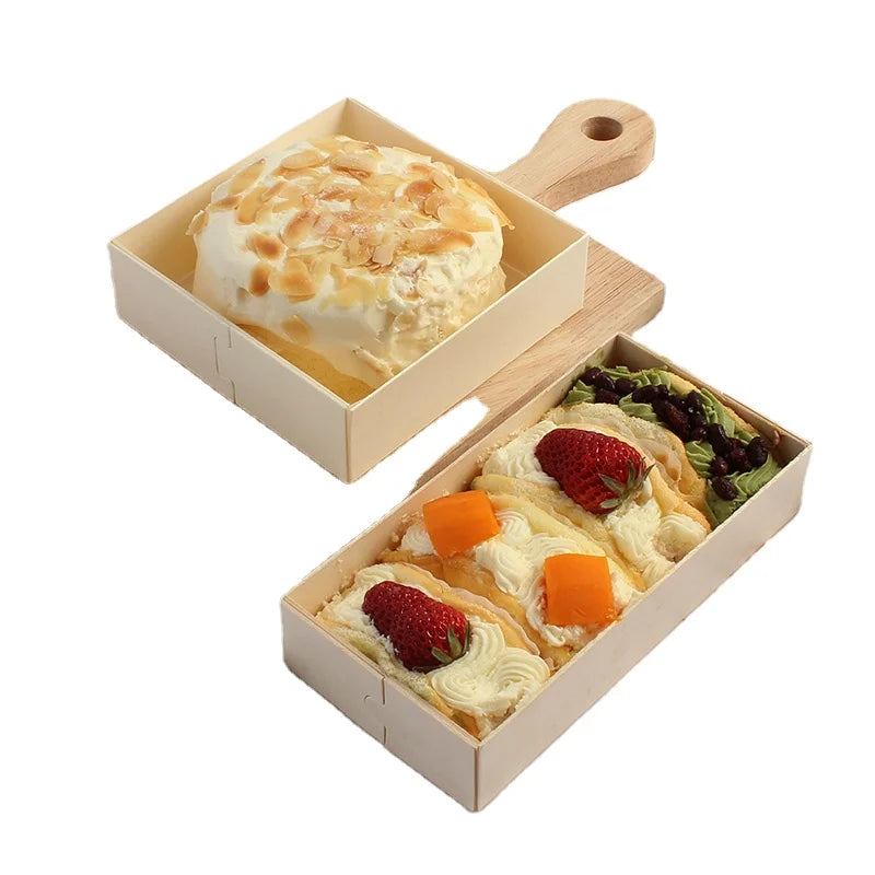 Insulation Wholesale Eco Friendly Double Trapezoidal Bento Box Lunch Box With Handle