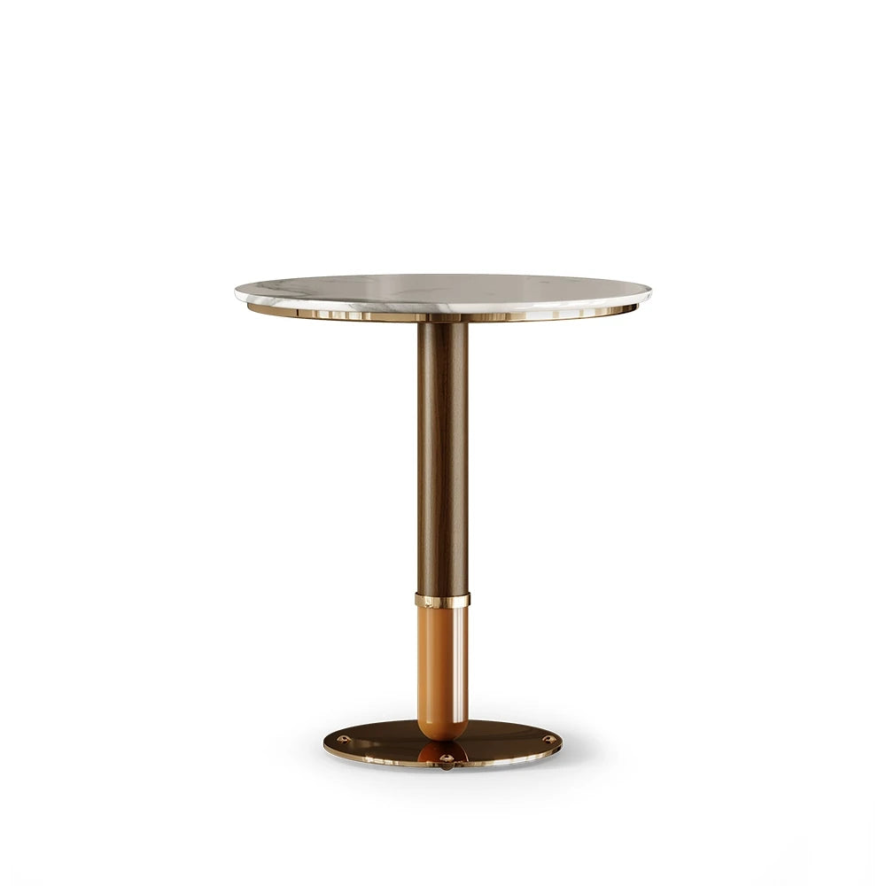Nordic Style Modern Coffee Table Gold Metal Side Corner Panel Adjustable Height Stainless Steel Living Room Furniture HY T109