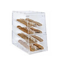 3 Tier Clear Acrylic Wedding Food Displays Buffet Cup Cake Display Boxes Acrylic Bakery Display Case
