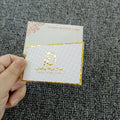 Custom logo Business Card Kraft Embossed