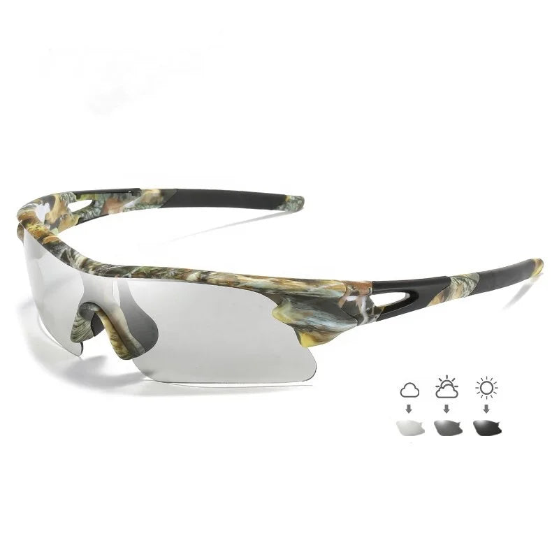 DUBERY Oversized Sports Sunglasses PC Frame Wide Frame Shades for Car Drivers