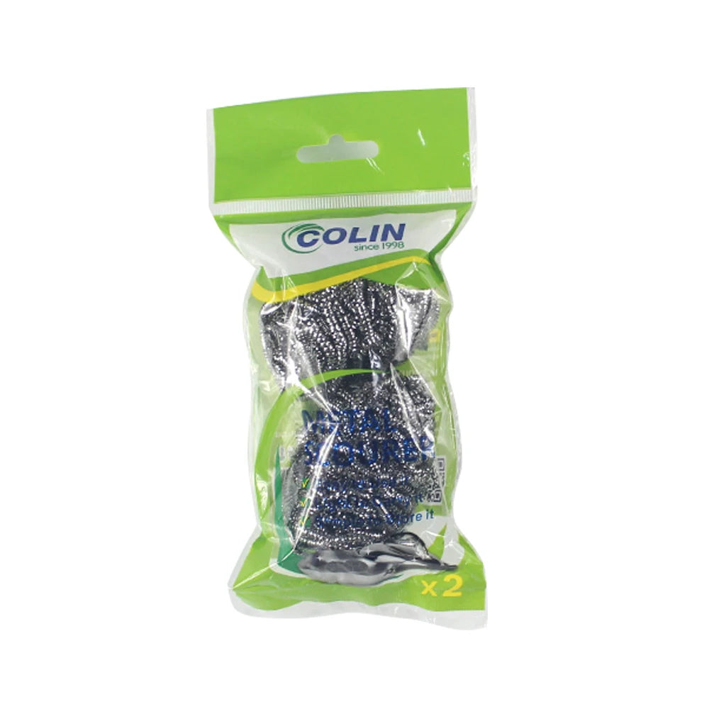 Heavy Duty Stainless Steel Scourer - No Rust & Longer Lasting for Grills Pans Pots - 5X Denser Than Regular Steel Wool