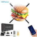 65CM High Resolution 3D Hologram Fan for Indoor Advertising Digital Holographic Display Projector with LED Technology
