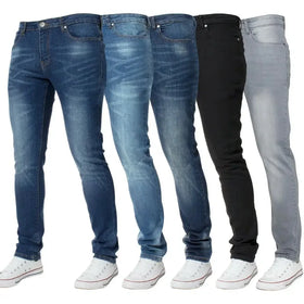 AeeDenim Wholesale Plus Size Straight Breathable Summer Spring Stretch Stonewashed High Street Jeans