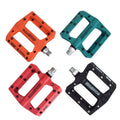 Ultra-Light Nylon Fiber Pedals for Road & Mountain Bikes 4 Colors BMX & Kids' Bikes Bearing Bicycle Parts