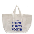 Wholesale Customized with Printed Logo Plain White Blank Woven Cotton Shopping Bag Reusable Cotton Canvas Tote Bags
