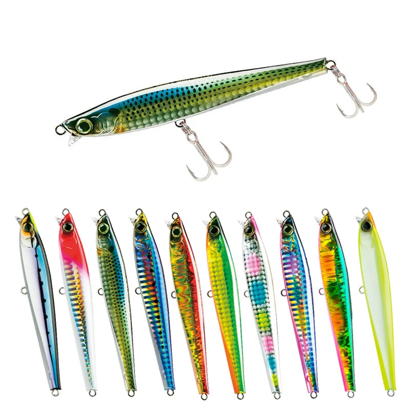 Top Right M150 30g 105mm Sinking Minnow Artificial Hard Minnow Sinking Fishing Lures for Saltwater