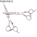 Hair Scissors 5.5'' 6" AQIABI Japan Stainless Hair Cutting Scissors Thinning Shears Barber Scissors Professional A9024