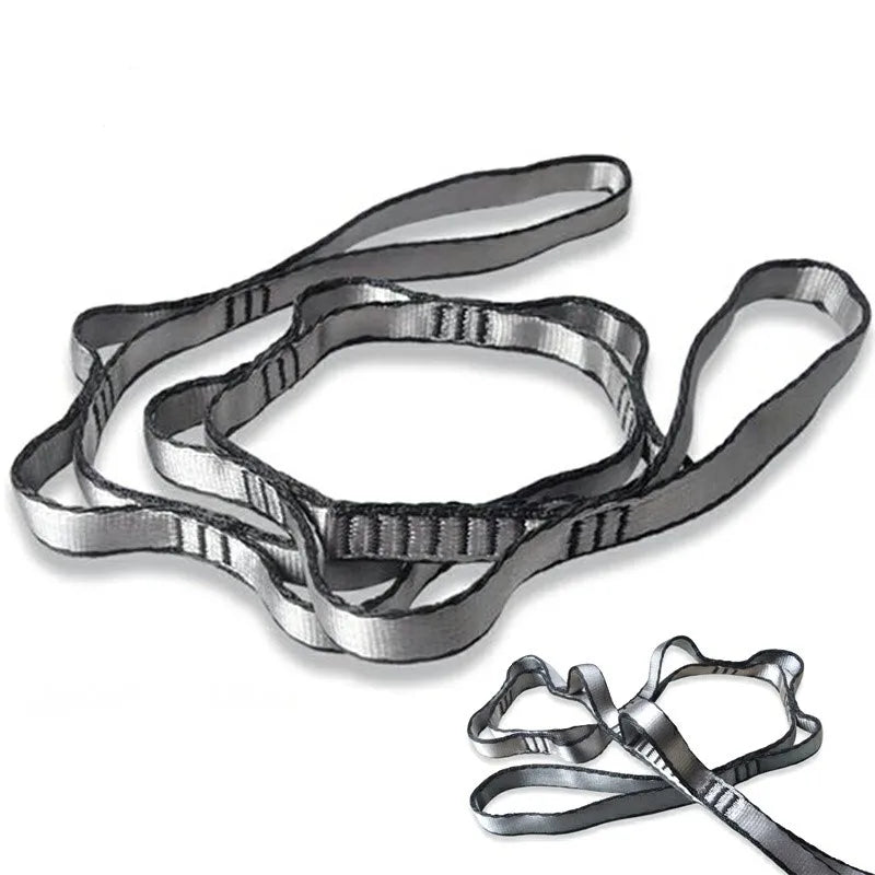 Safety Certified Daisy Chains Strong Climbing Strap Adjustable Nylon Strap Rope Yoga Pilates Stretching Straps MegaBDM