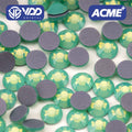 VDD 046 Green Opal ACME Top Quality Hot-Fix Glass Rhinestones Crystal Flatback Glitter Stones for Garment Decoration