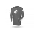 RADIAL Racing Jersey Breathable Windproof Moto Style Protective Cordura Material Waterproof XL for Motocross Racing Wear-GREY
