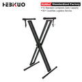 HEBIKUO Q-2XC-2 Adjustable Keyboard Stand Double-tube Folding Best Musical Instrument Accessories Direct From Factory