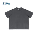 210g Men's Quick-Drying Sorona T-Shirt Short-Sleeved Sun Protection Boxy with Small Neckline Solid Pattern Sports Tee