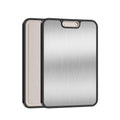 2025 New Double Sided Reusable Rectangle Titanium Cutting Board Food Grade Pure Titanium Wheat Straw PP Chopping Blocks Nicebuy