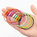 Promotion Screw Locking Stainless Steel Wire Holder Loop KeyChain Cable Wire Rope Keychain Outdoor Camping Tool Hook Luggage Tag