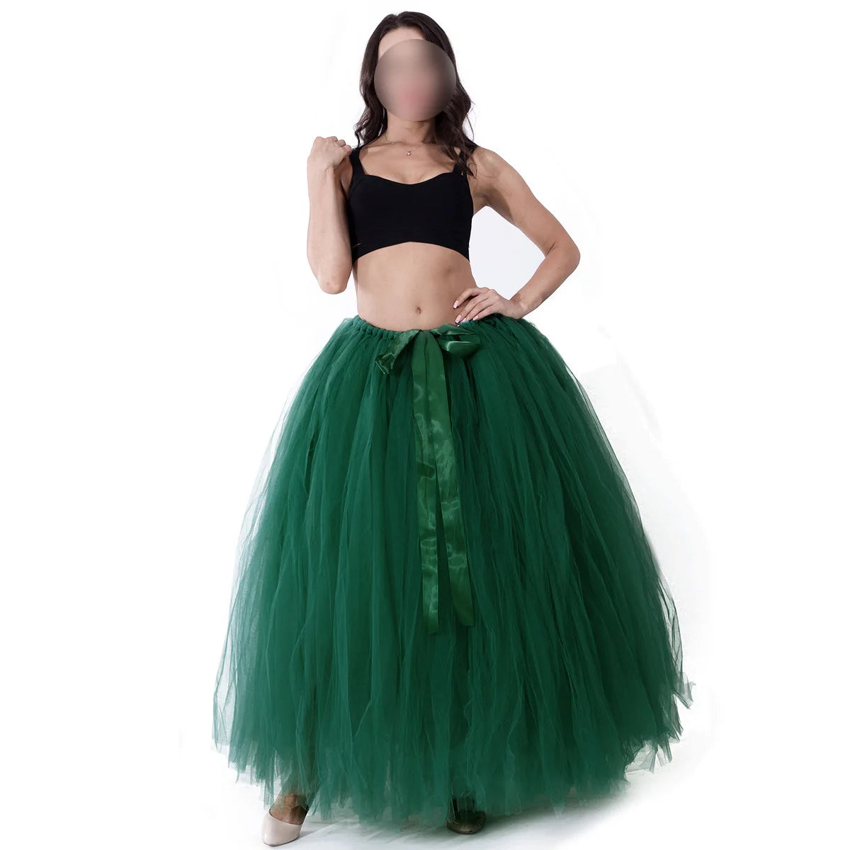 Hot Sale Women Tutu Skirts European and American Pure Hand Weaving Mesh Dress